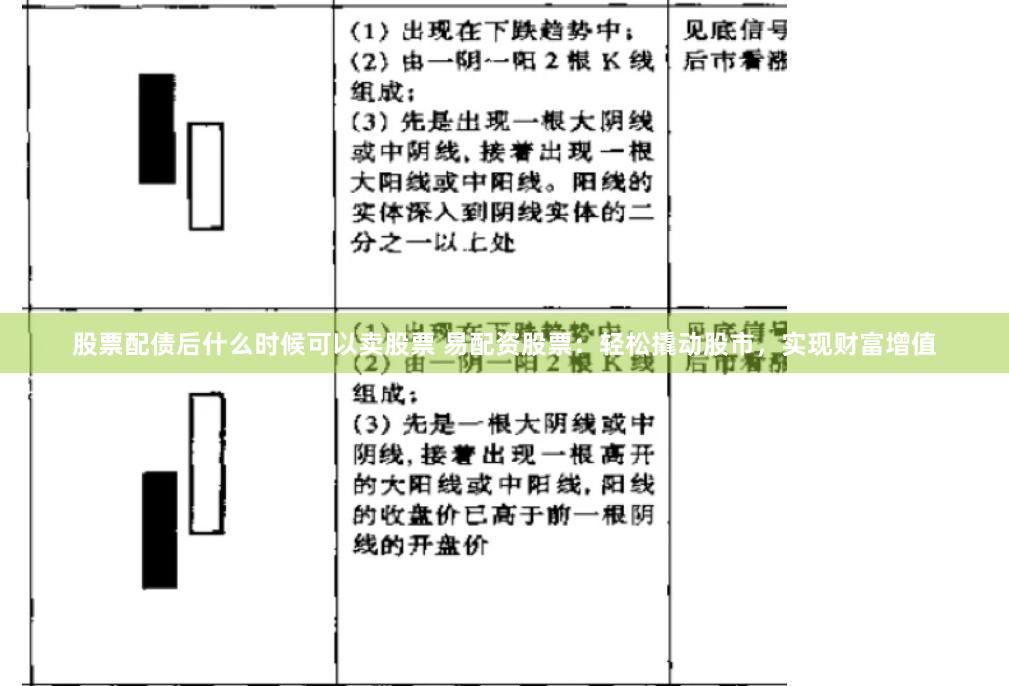 股票配债后什么时候可以卖股票 易配资股票：轻松撬动股市，实现财富增值