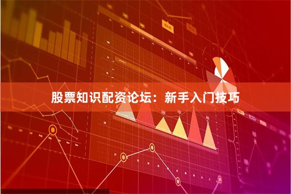 股票知识配资论坛：新手入门技巧